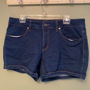 Faded Glory Denim Womens Shorts sz 14
